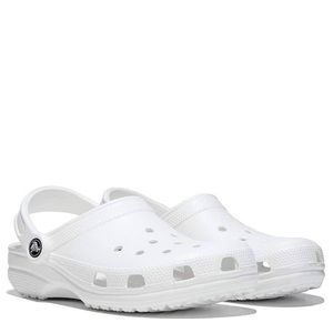 White Crocs - Women’s Size: 6 Men’s Size: 4